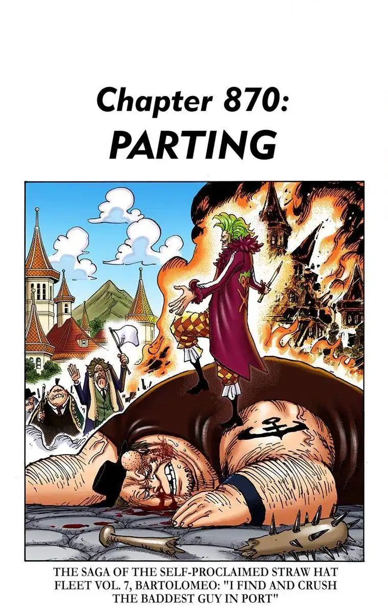 One Piece - Digital Colored Comics Chapter 870 8